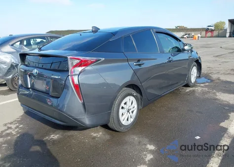 2016 Toyota Prius Two from USA, damaged, VIN JTDKBRFU3G3010631